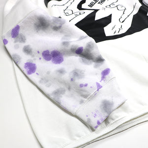 THE FORCE -SLEEVS DOT DYED- SWEAT