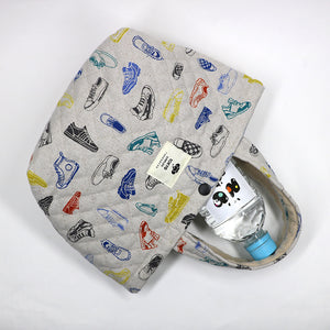 QUILTING LUNCH BAG -SNEAKERS-