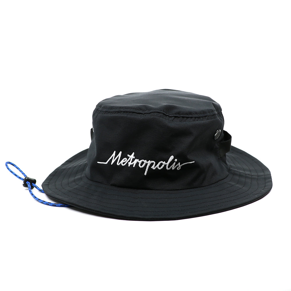 METROPOLIS MESH HAT -BLACK-