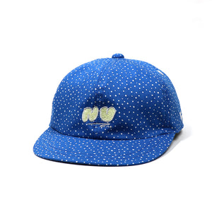 NU -fancy logo- SPACY DOT CAP -BLUE-
