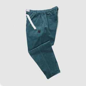 CITY WORK 'CORDUROY' PANTS -VIRIDIAN BLUE- L