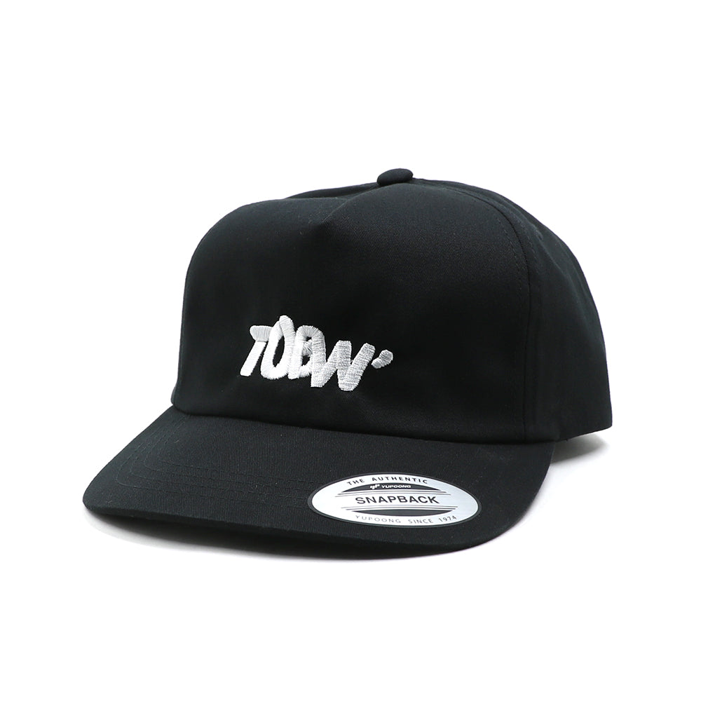 TOBW LOGO CAP -FLEXFIT- BLACK