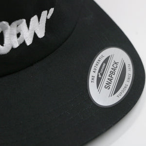 TOBW LOGO CAP -FLEXFIT- BLACK