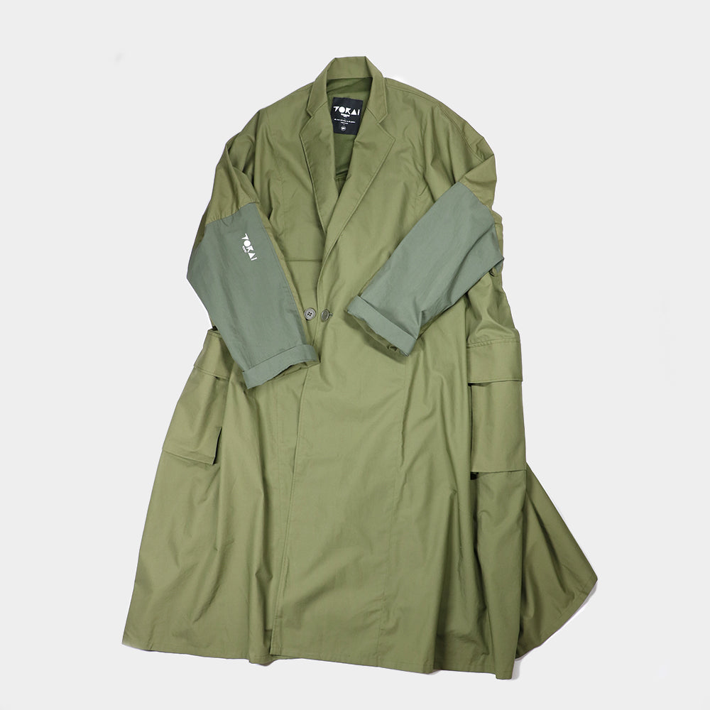 TOKAI 'MOMONGA' BIG COAT -OLIVE-