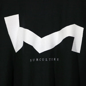 'MEMORY' LONG TEE -BLACK-