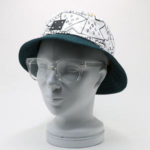 NIGHT BIRDS PRINT HAT