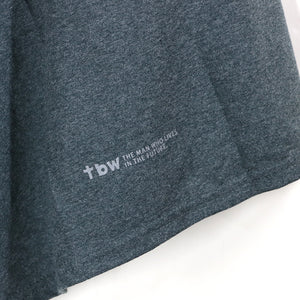 PATCH WORK TEE -HEATHER GRAY-