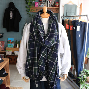 LONG LONG CHECK SCARF