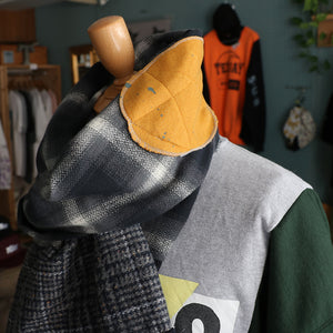 COTTON MIX SCARF -D TYPE-