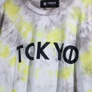 TOKYO TEE -TIE DYE YELLOW-