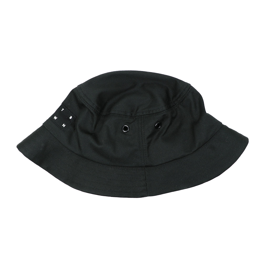 TW BUCKET HAT -BLACK-
