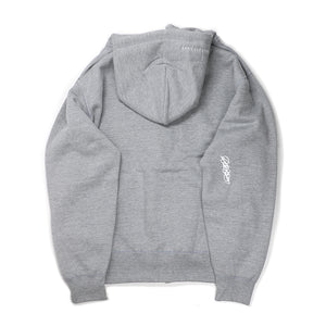 TOBW LOGO ZIP HOODIE H/W -GRAY-