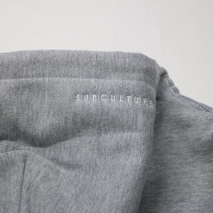 TOBW LOGO ZIP HOODIE H/W -GRAY-