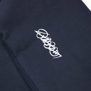 TOBW LOGO ZIP HOODIE H/W -NAVY-