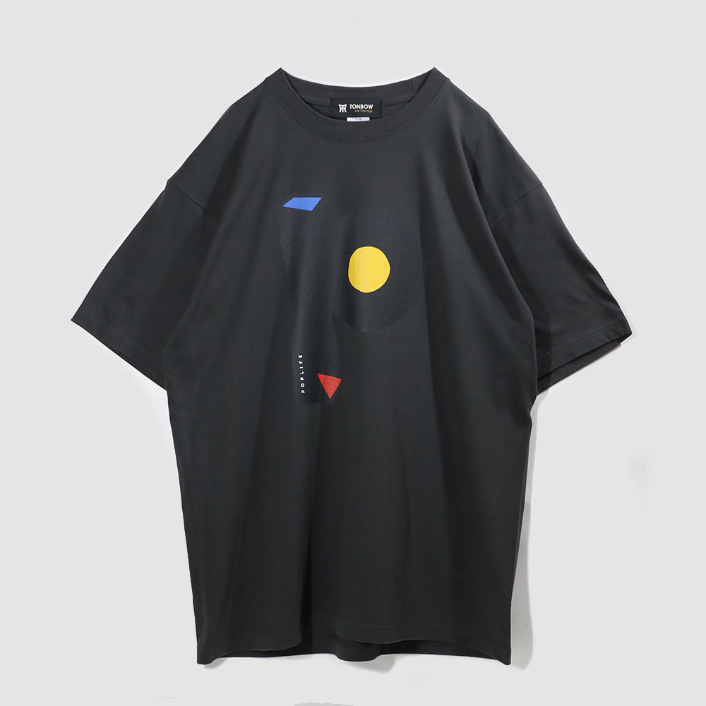 BIG P' TEE -COAL BLACK-