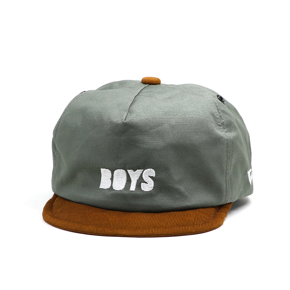 BOYS 'SAFARI' CAP -OLIVE-