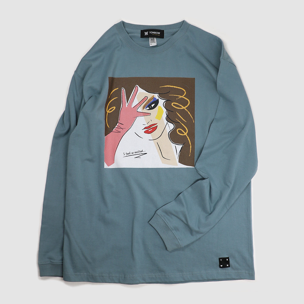 CHAKA L/S TEE -CEMENT-
