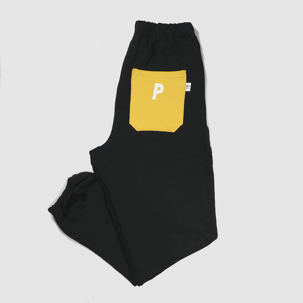POSHBOY CHAMP SWEAT PANTS -BLACK-