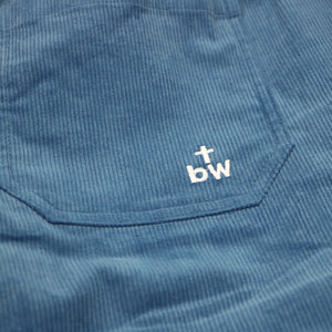 CITY WORK 'CORDUROY' PANTS -SAX BLUE-