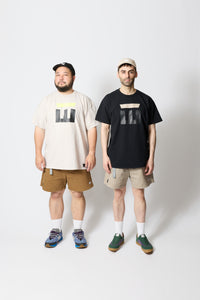'HTYM' LOGO TEE -BLACK-