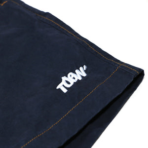 CITY 'WASHED CHINO' SHORTS -NAVY BLUE-