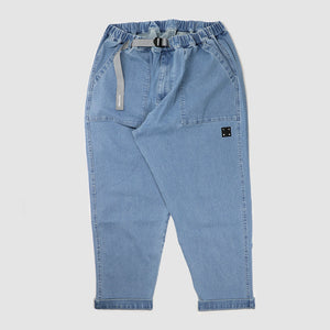 CITY 'WASH DENIM' PANTS -WASH BLUE-