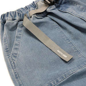 CITY 'WASH DENIM' PANTS -WASH BLUE-