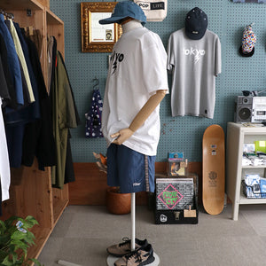 CITY 'SIDE LINE' NYLON SHORTS