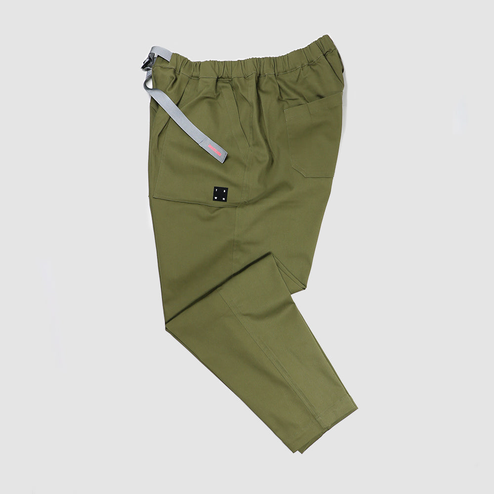 STONE  zip up work pants ワークパンツ CITY WORK PANTS -OLIVE- – TONBOW