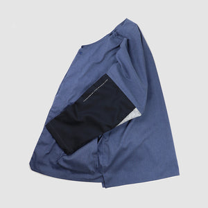 TOKAI 'DABO' SHIRTS JACKET -HEATHER BLUE-