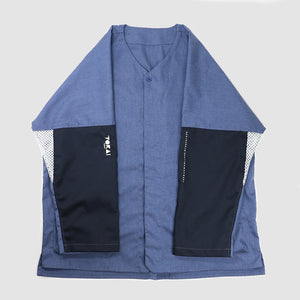 TOKAI 'DABO' SHIRTS JACKET -HEATHER BLUE-