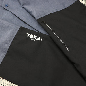 TOKAI 'DABO' SHIRTS JACKET -HEATHER BLUE-