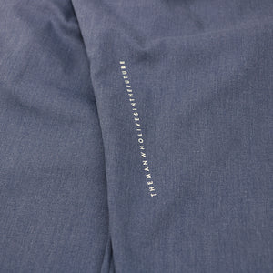 TOKAI WIDE TUCK EASY PANTS -HEATHER BLUE-