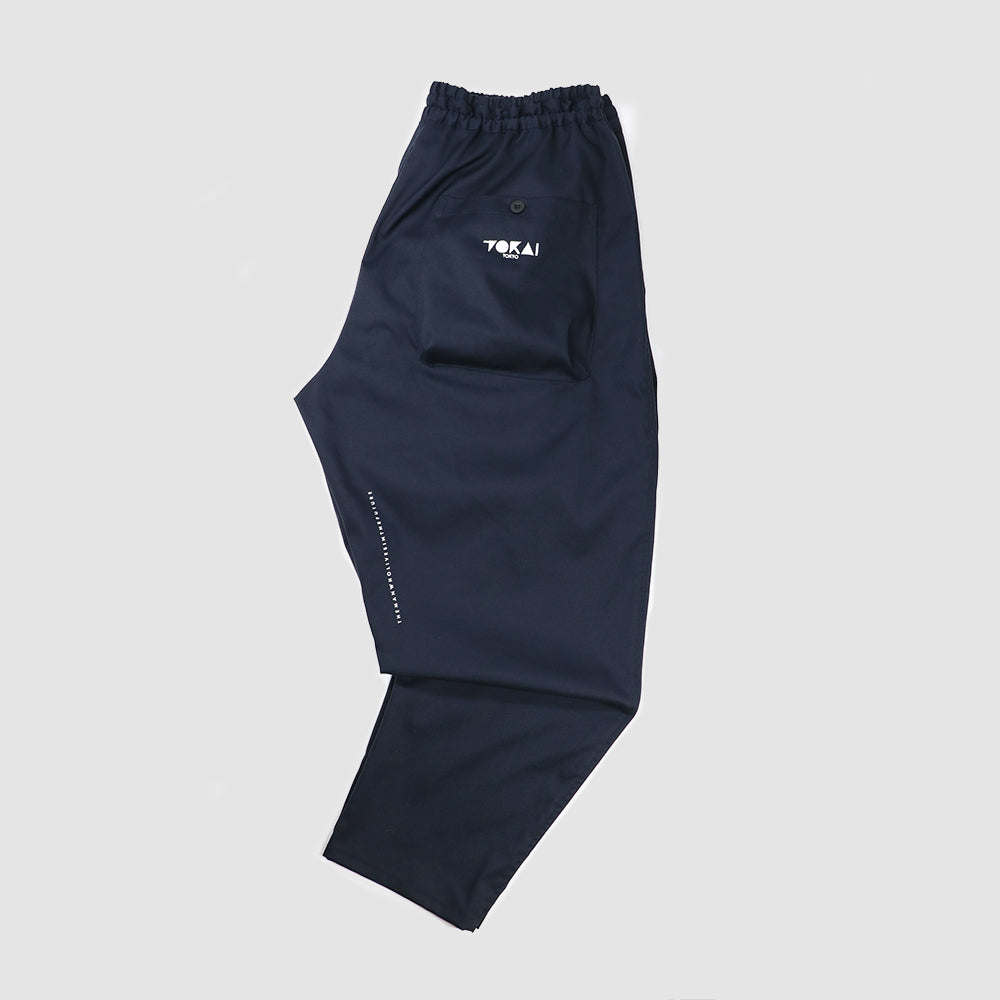 TOKAI WIDE TUCK EASY PANTS -DEEP NAVY-