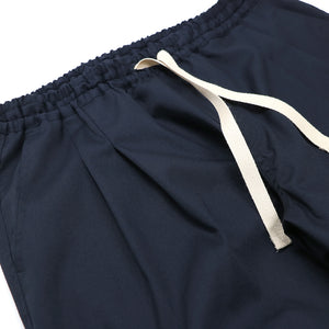 TOKAI WIDE TUCK EASY PANTS -DEEP NAVY-