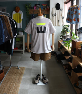 'HTYM' LOGO TEE -GREIGE-