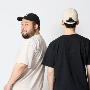 N/H BB COTTON CAP -BLACK-