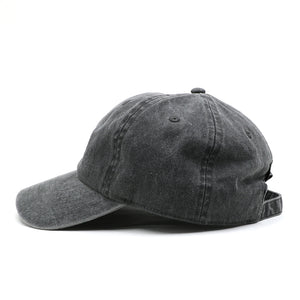 N/H BB COTTON CAP -CHEMICAL BLACK-