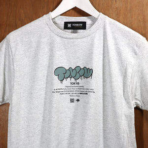 PAINT LOGO 'KIDS' TEE -ASH GRAY-