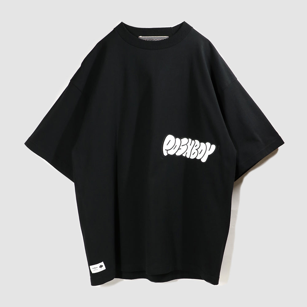 'POSHBOY' NU H/W TEE -CITY BLACK-