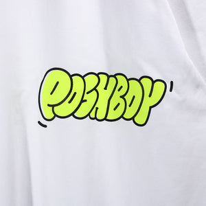 'POSHBOY' NU H/W TEE -PURE WHITE-