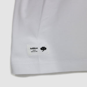 'POSHBOY' NU H/W TEE -PURE WHITE-