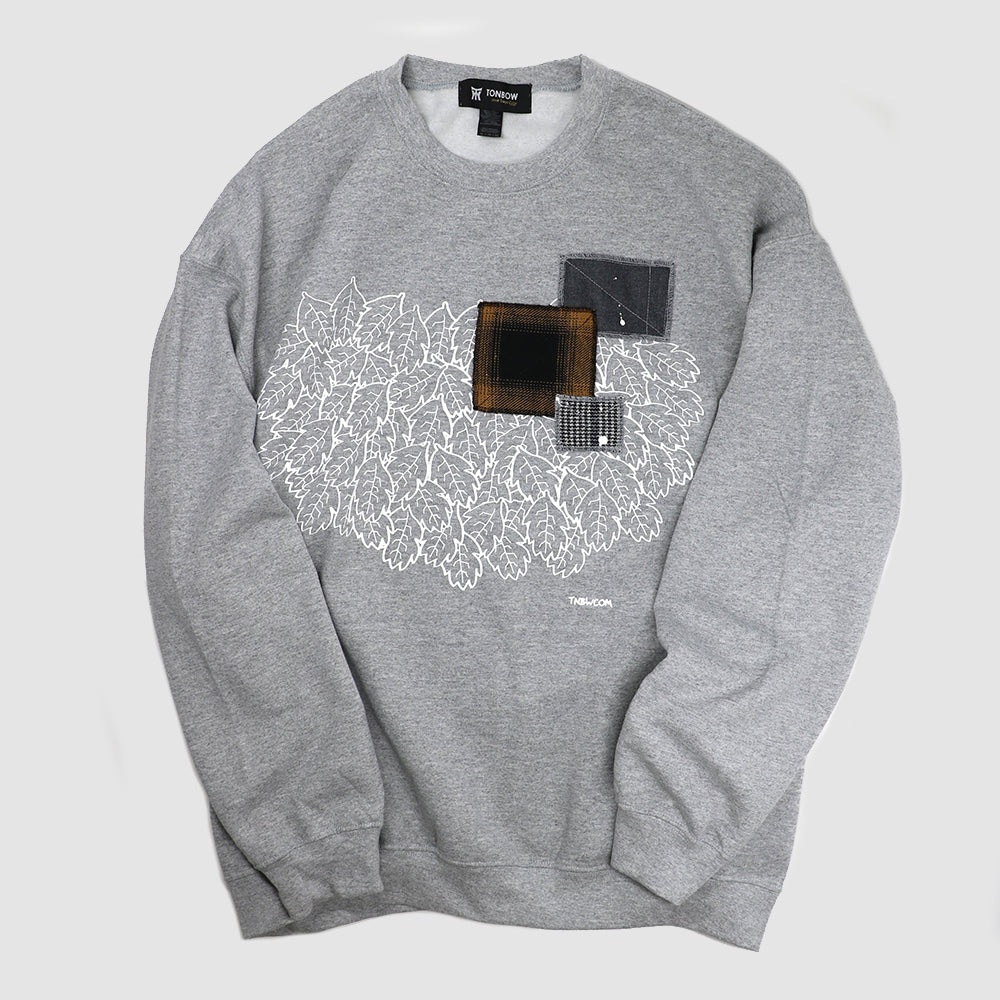 PLANTONE 'PATCHWORK' SWEAT -GARY-