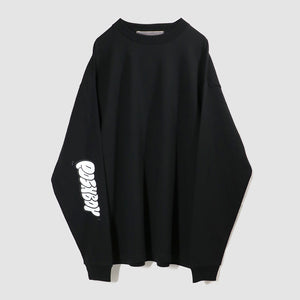 'POSHBOY' NU H/W LONG TEE -CITY BLACK-
