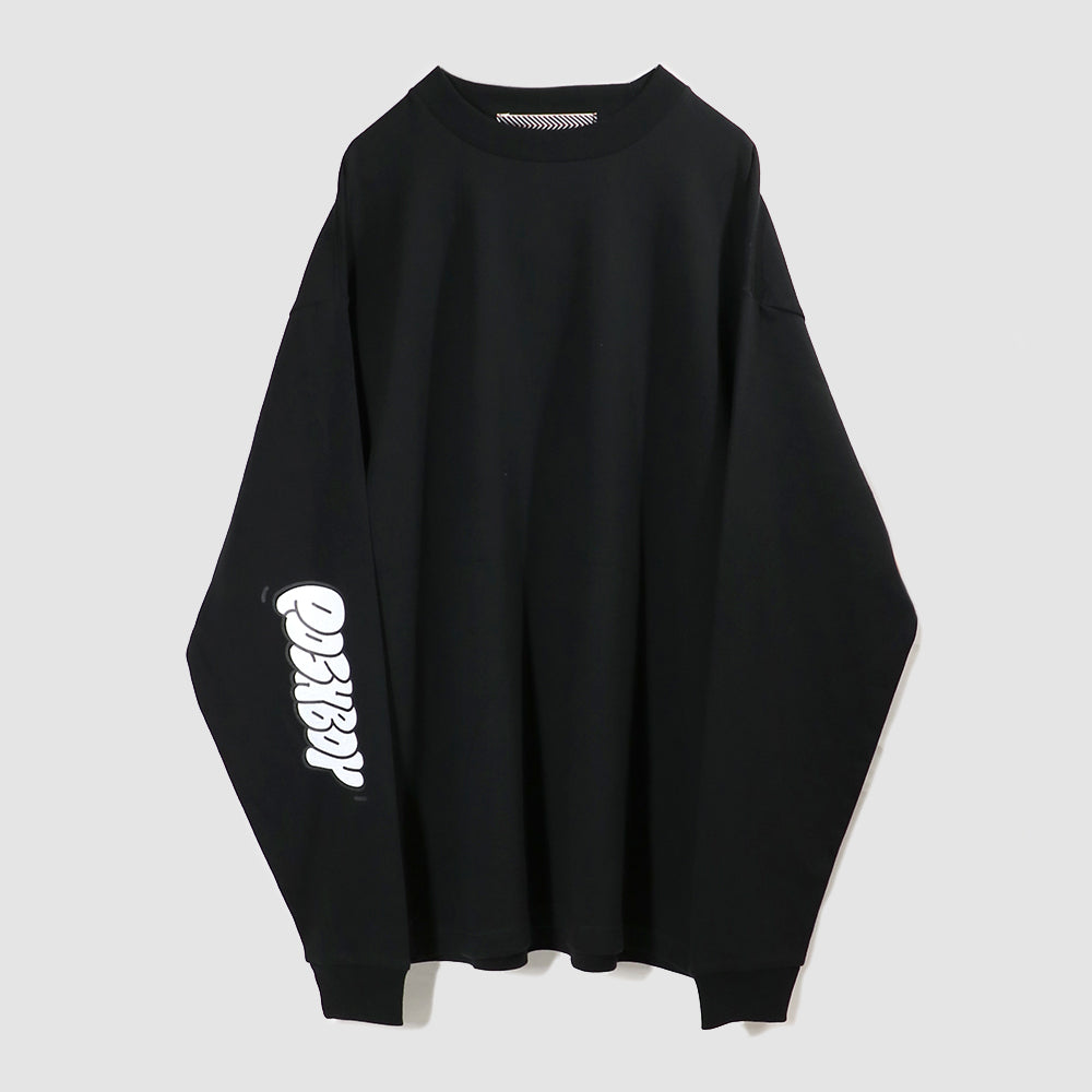 'POSHBOY' NU H/W LONG TEE -CITY BLACK-