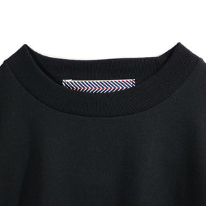'POSHBOY' NU H/W LONG TEE -CITY BLACK-
