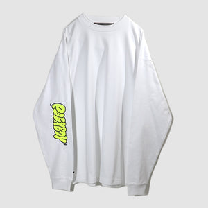 'POSHBOY' NU H/W LONG TEE -PURE WHITE-