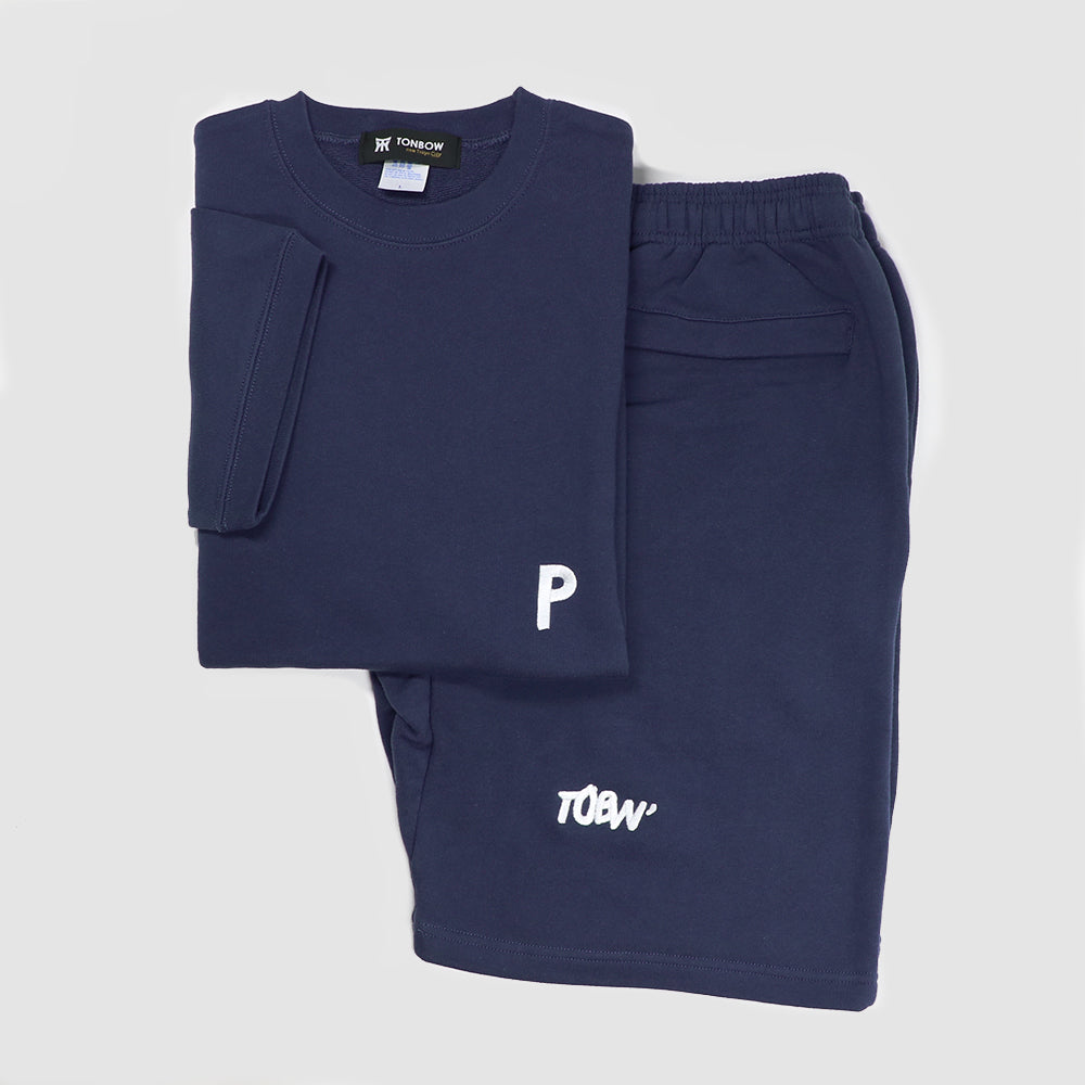 ROOM 'SET UP' SWEAT -NAVY-