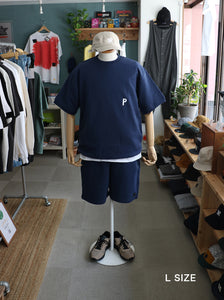ROOM 'SET UP' SWEAT -NAVY-