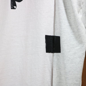 SMOKE DYED 'CUSTOM' TEE -RED MIX-